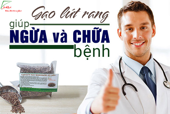 gạo lứt rang ăn liền 